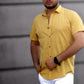 Сорочка чоловіча льон M L XL XXL 08-166-705