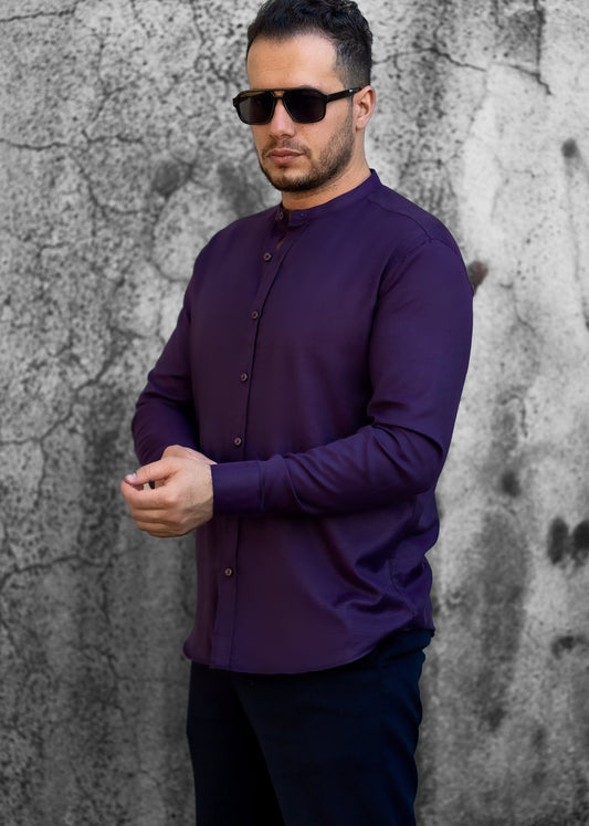 Сорочка чоловіча бавовняна літня Елегантна M L XXL 47-210-602