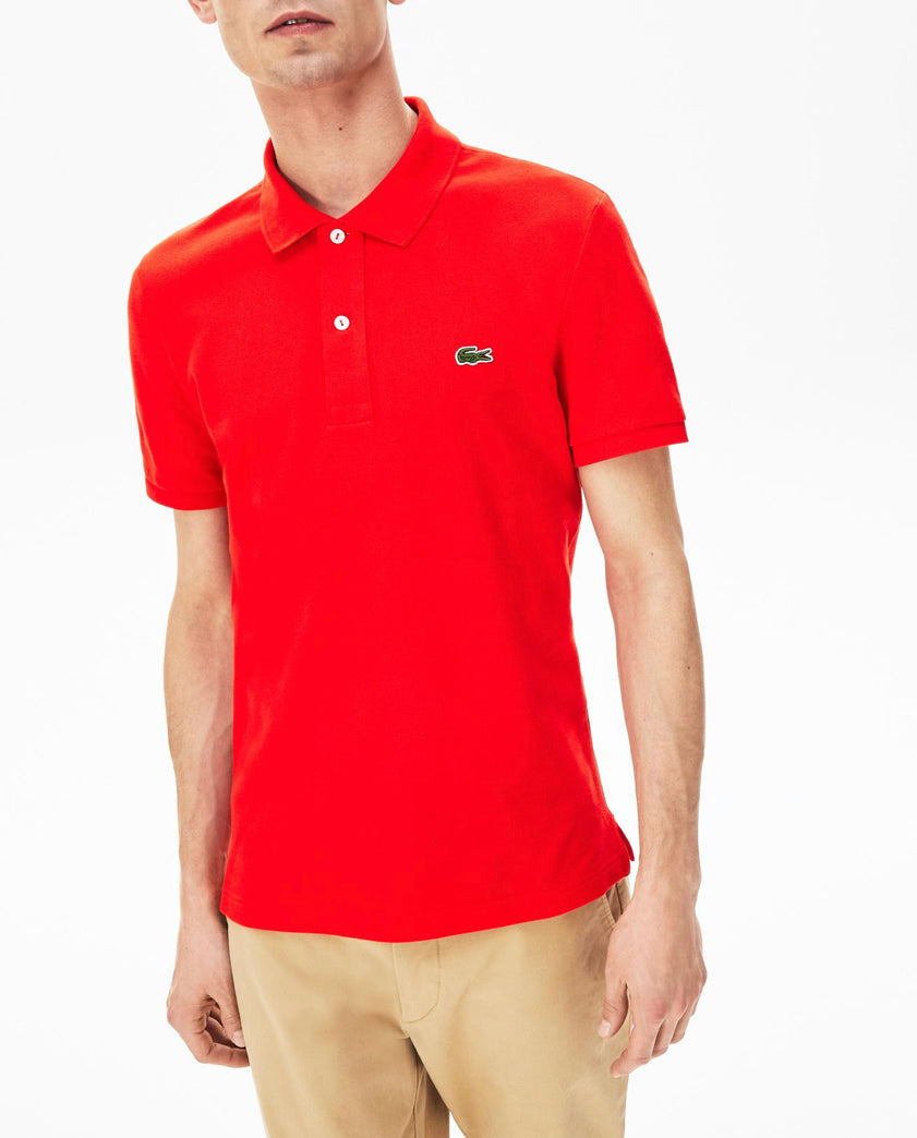 Футболка лакоста поло червона L XXL 3XL 50-LG-001